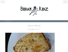 Tablet Screenshot of biddanridge.com